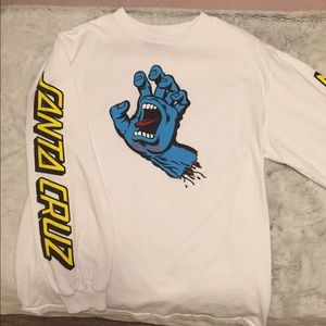 Long sleeve Santa Cruz shirt